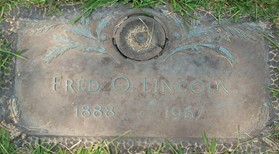 LINCOLN, FRED OTIS - Muscatine County, Iowa | FRED OTIS LINCOLN 