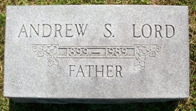 LORD, ANDREW SMALLEY - Muscatine County, Iowa | ANDREW SMALLEY LORD 