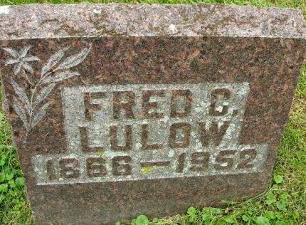 LULOW, FRED C, - Muscatine County, Iowa | FRED C, LULOW 