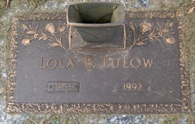 LULOW, LOLA BELLE - Muscatine County, Iowa | LOLA BELLE LULOW 