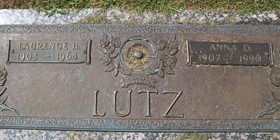 LUTZ, LAWRENCE H. - Muscatine County, Iowa | LAWRENCE H. LUTZ 