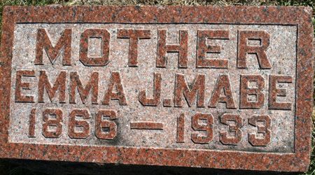 MABE, EMMA J. - Muscatine County, Iowa | EMMA J. MABE 