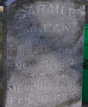 MAHAN, SARAH P. - Muscatine County, Iowa | SARAH P. MAHAN 