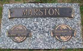 MARSTON, BLAINE E. - Muscatine County, Iowa | BLAINE E. MARSTON 