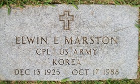 MARSTON, ELWIN E. - Muscatine County, Iowa | ELWIN E. MARSTON 