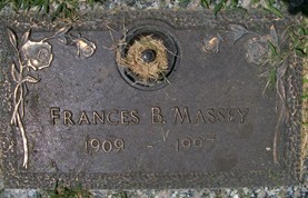 SMITH MASSEY, FRANCES B. - Muscatine County, Iowa | FRANCES B. SMITH MASSEY 