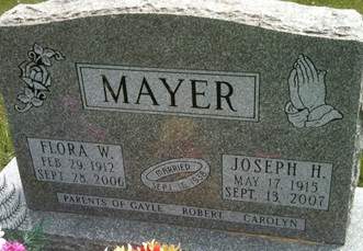 MAYER, JOSEPH H. - Muscatine County, Iowa | JOSEPH H. MAYER 
