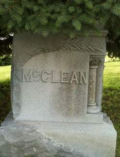 MCCLEAN, FAMILY MONUMENT - Muscatine County, Iowa | FAMILY MONUMENT MCCLEAN 