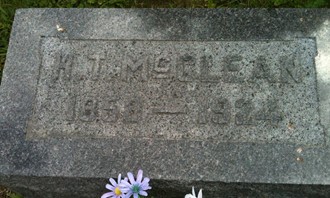 MCCLEAN, HORATIO THOMAS - Muscatine County, Iowa | HORATIO THOMAS MCCLEAN 