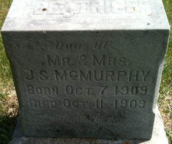 MCMURPHY, BEATRICE - Muscatine County, Iowa | BEATRICE MCMURPHY 