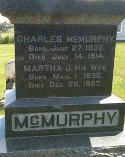 MCMURPHY, MARTHA J. - Muscatine County, Iowa | MARTHA J. MCMURPHY 