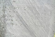 MUCHA, JOHANNA - Muscatine County, Iowa | JOHANNA MUCHA 