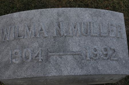 MULLER, WILMA N. - Muscatine County, Iowa | WILMA N. MULLER 