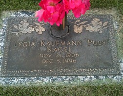 KAUFMANN NAGEL, LYDIA - Muscatine County, Iowa | LYDIA KAUFMANN NAGEL 