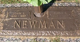 NEWMAN, JESSIE ELLEN - Muscatine County, Iowa | JESSIE ELLEN NEWMAN 