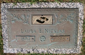 NICKLAS, LAURA EMMA - Muscatine County, Iowa | LAURA EMMA NICKLAS 