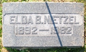 NIETZEL, ELDA BESSIE - Muscatine County, Iowa | ELDA BESSIE NIETZEL 