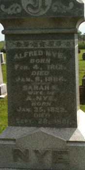 NYE, SARAH RIBBLE - Muscatine County, Iowa | SARAH RIBBLE NYE 