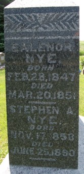 NYE, EALENOR - Muscatine County, Iowa | EALENOR NYE 