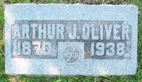 OLIVER, ARTHUR JAMES - Muscatine County, Iowa | ARTHUR JAMES OLIVER 