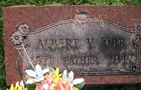 ORR, ALBERT VERNET - Muscatine County, Iowa | ALBERT VERNET ORR 