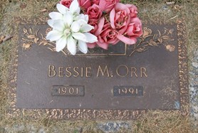 ORR, BESSIE M. - Muscatine County, Iowa | BESSIE M. ORR 
