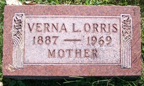SOLOMON ORRIS, VERNA L. - Muscatine County, Iowa | VERNA L. SOLOMON ORRIS 