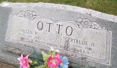 OTTO, ALLEN W. - Muscatine County, Iowa | ALLEN W. OTTO 