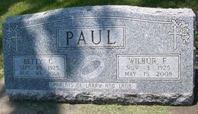 ARMSTRONG PAUL, BETTY COLLEEN - Muscatine County, Iowa | BETTY COLLEEN ARMSTRONG PAUL 