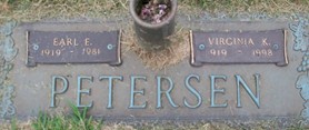 PETERSEN, EARL E. - Muscatine County, Iowa | EARL E. PETERSEN 