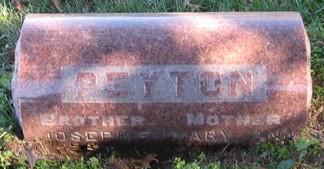 PEYTON, MARY ANN - Muscatine County, Iowa | MARY ANN PEYTON 