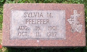 PFEIFFER, SYLVIA M. - Muscatine County, Iowa | SYLVIA M. PFEIFFER 