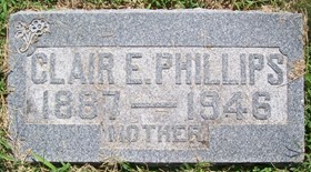 PHILLIPS, CLAIR ELLEN - Muscatine County, Iowa | CLAIR ELLEN PHILLIPS 