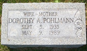 HERMANN POHLMANN, DOROTHY A. - Muscatine County, Iowa | DOROTHY A. HERMANN POHLMANN 