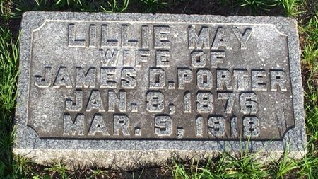 PORTER, LILLIE MAY - Muscatine County, Iowa | LILLIE MAY PORTER 