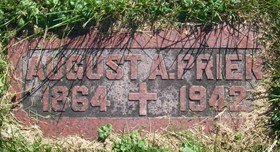 PRIEN, AUGUST ALBERT - Muscatine County, Iowa | AUGUST ALBERT PRIEN 