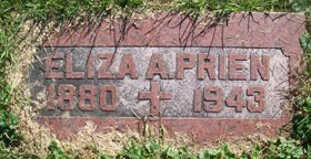 PRIEN, ELIZA ANNA - Muscatine County, Iowa | ELIZA ANNA PRIEN 