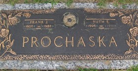 PROCHASKA, FRANK JOSEPH - Muscatine County, Iowa | FRANK JOSEPH PROCHASKA 