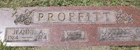 PROFFITT, LAWRENCE G. - Muscatine County, Iowa | LAWRENCE G. PROFFITT 
