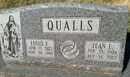 QUALLS, LOUIS E. - Muscatine County, Iowa | LOUIS E. QUALLS 