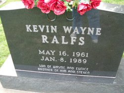 RALFS, KEVIN WAYNE - Muscatine County, Iowa | KEVIN WAYNE RALFS 