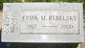 ORRIS REBELSKY, ERMA M. - Muscatine County, Iowa | ERMA M. ORRIS REBELSKY 