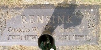 RENSINK, MARY V. - Muscatine County, Iowa | MARY V. RENSINK 