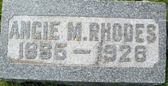 RHODES, ANGIE M. - Muscatine County, Iowa | ANGIE M. RHODES 