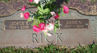 LOWE RICK, ARDIS YVONNE - Muscatine County, Iowa | ARDIS YVONNE LOWE RICK 