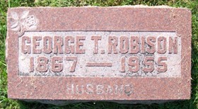 ROBISON, GEORGE THOMAS - Muscatine County, Iowa | GEORGE THOMAS ROBISON 