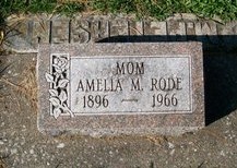PETERSEN RODE, AMELIA M. - Muscatine County, Iowa | AMELIA M. PETERSEN RODE 