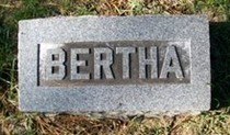 RODE, BERTHA - Muscatine County, Iowa | BERTHA RODE 