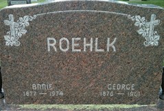 ROEHLK, GEORGE - Muscatine County, Iowa | GEORGE ROEHLK 