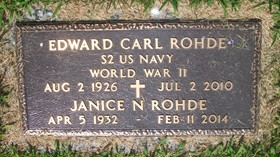 ROHDE, EDWARD CARL 